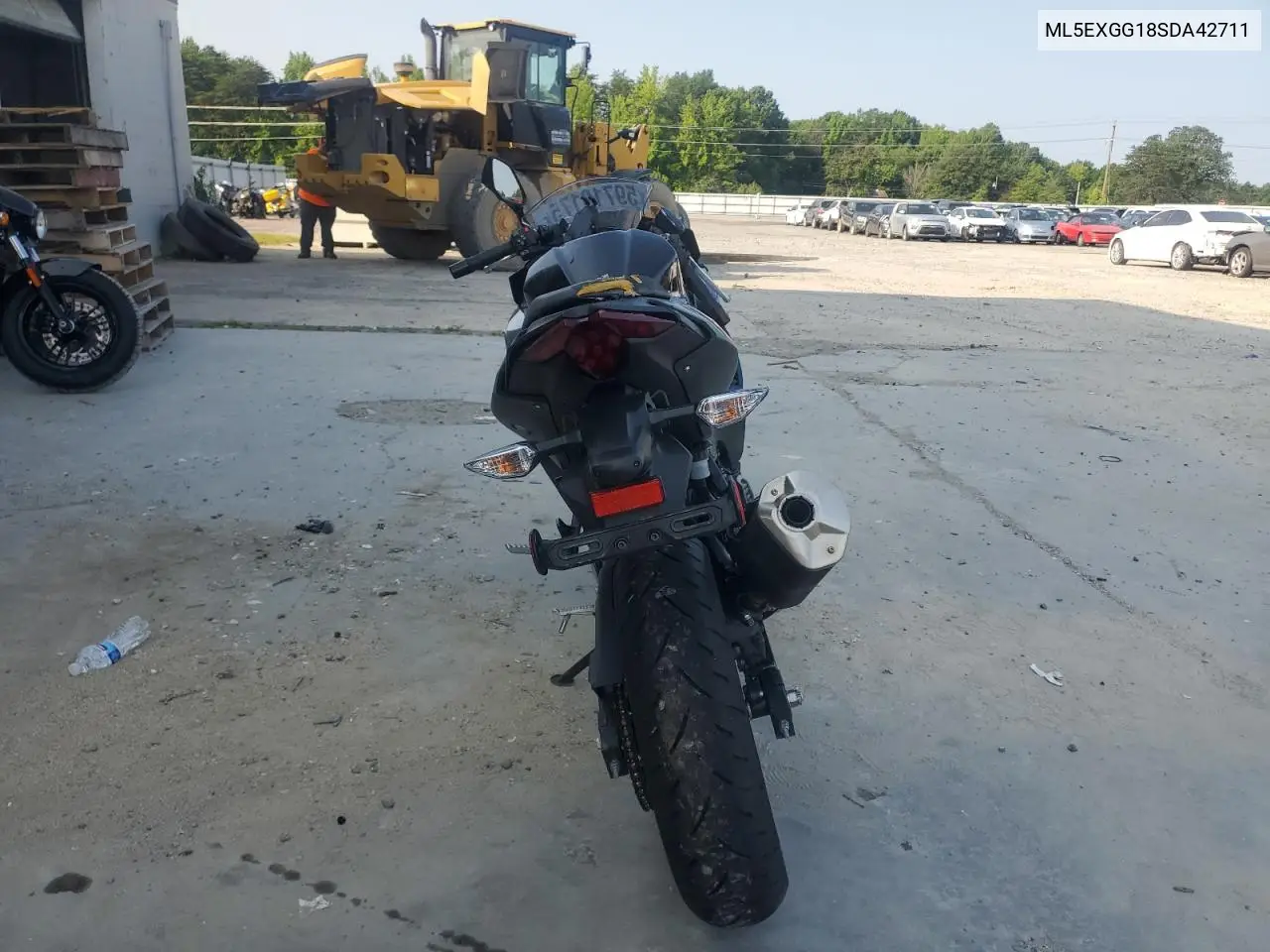 2025 Kawasaki Ex500 VIN: ML5EXGG18SDA42711 Lot: 59719175