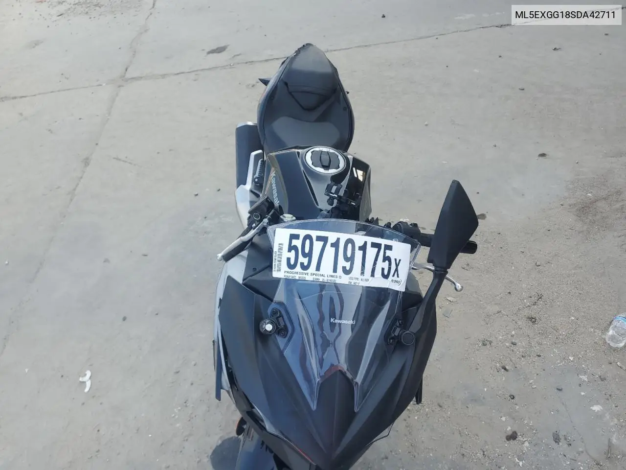 2025 Kawasaki Ex500 VIN: ML5EXGG18SDA42711 Lot: 59719175