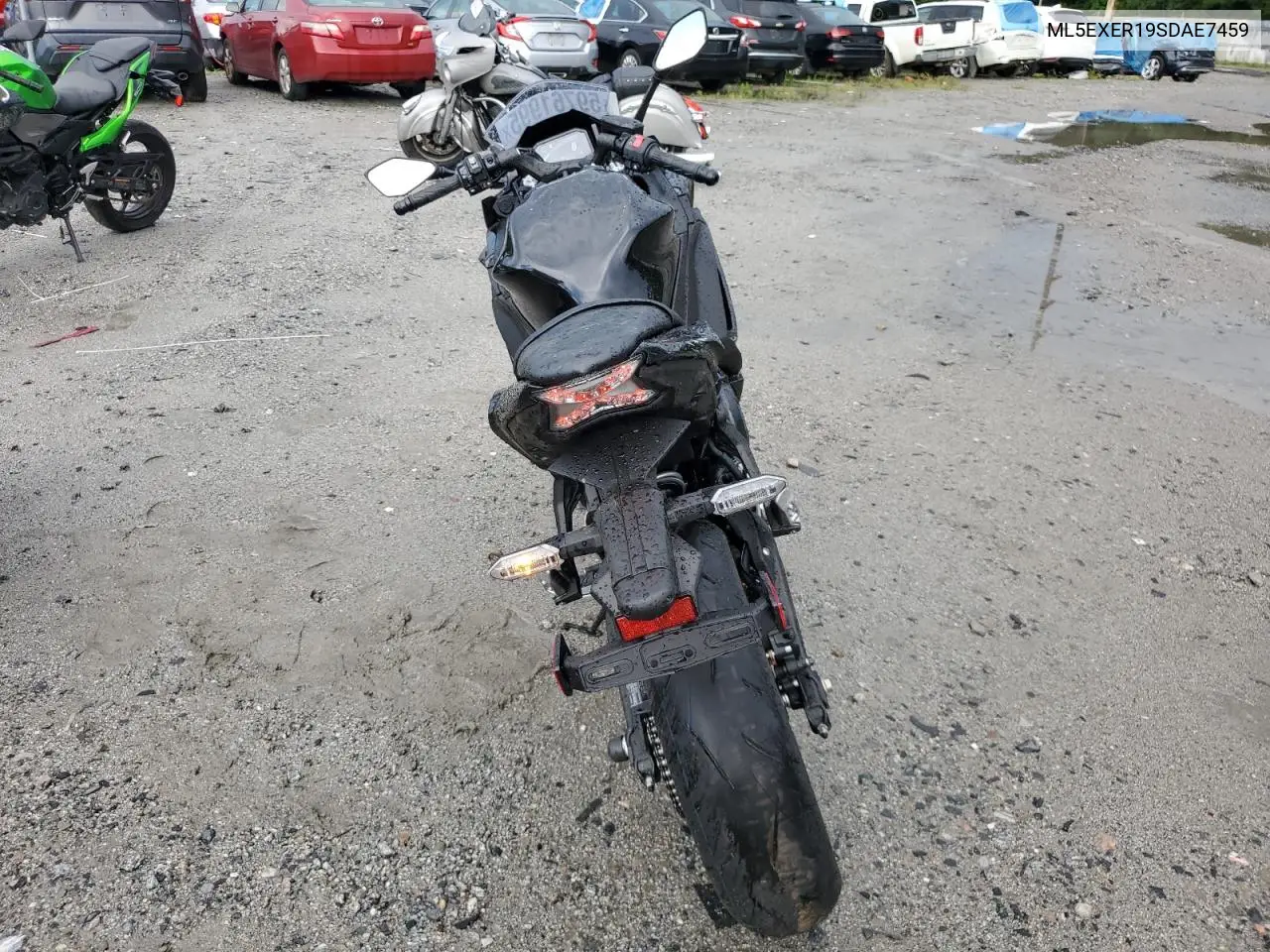 2025 Kawasaki Ex650 R VIN: ML5EXER19SDAE7459 Lot: 59761995