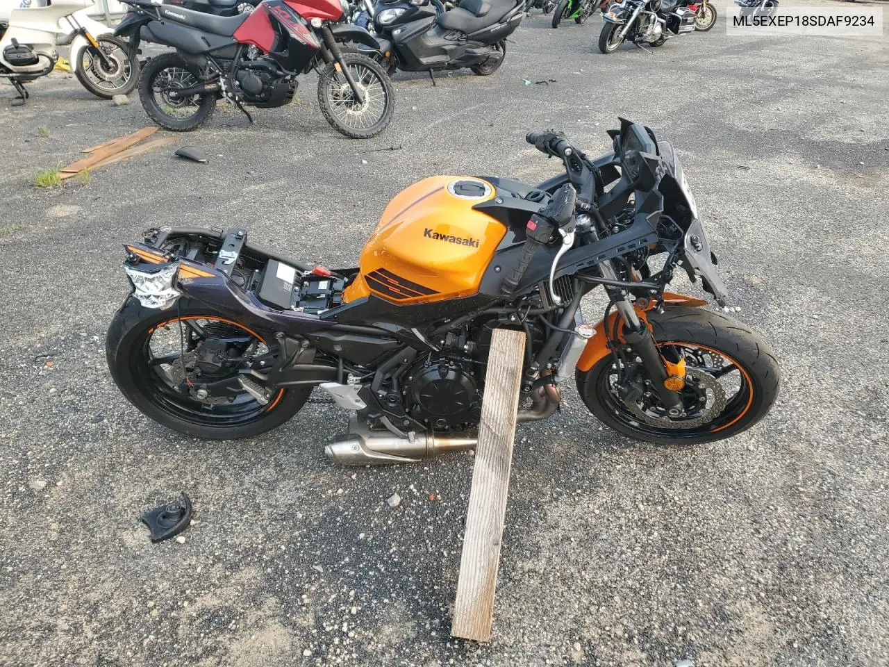 2025 Kawasaki Ex650 P VIN: ML5EXEP18SDAF9234 Lot: 59987165