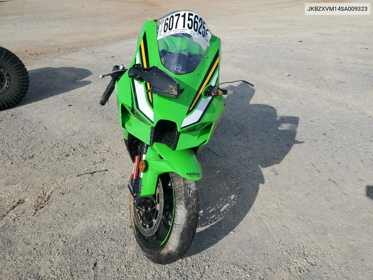 2025 Kawasaki Zx1002 M VIN: JKBZXVM14SA009323 Lot: 60715625