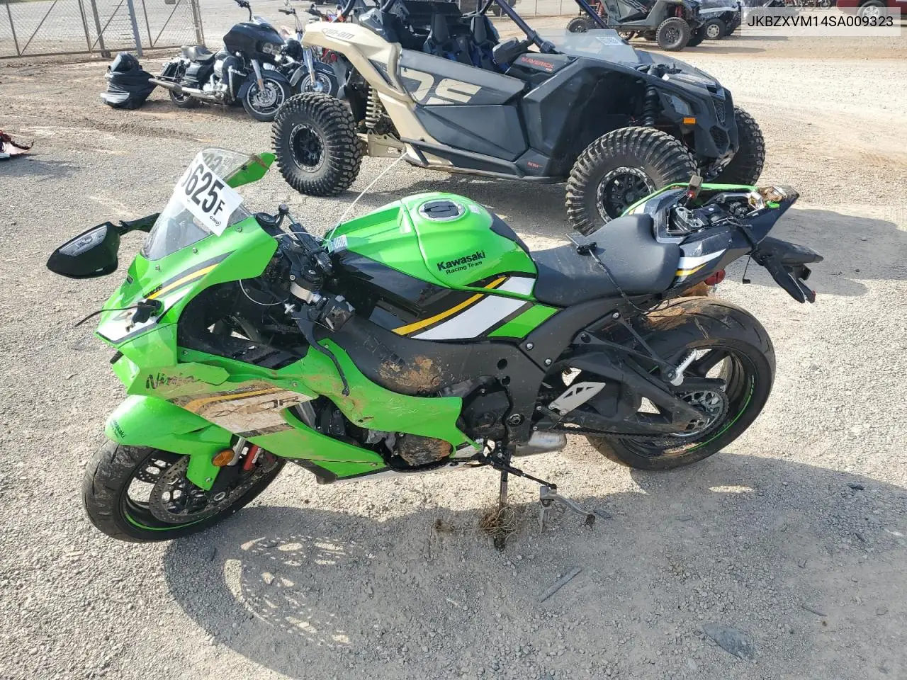 2025 Kawasaki Zx1002 M VIN: JKBZXVM14SA009323 Lot: 60715625