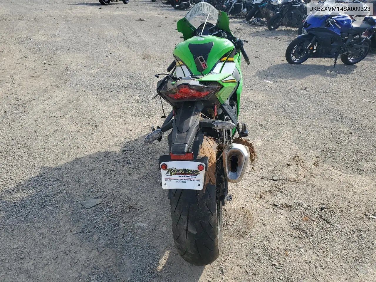 2025 Kawasaki Zx1002 M VIN: JKBZXVM14SA009323 Lot: 60715625