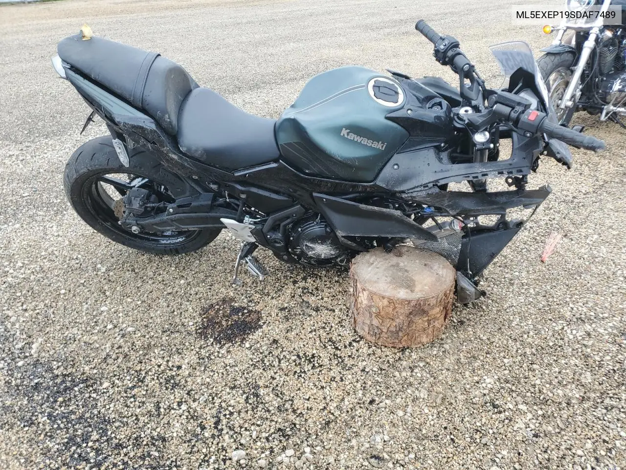 2025 Kawasaki Ex650 P VIN: ML5EXEP19SDAF7489 Lot: 60958645