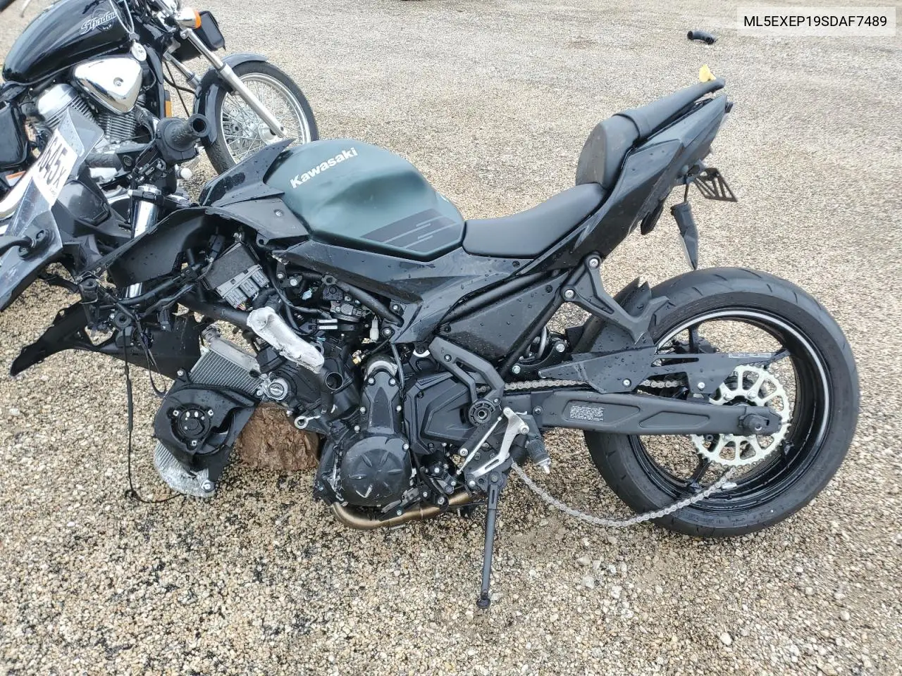 2025 Kawasaki Ex650 P VIN: ML5EXEP19SDAF7489 Lot: 60958645