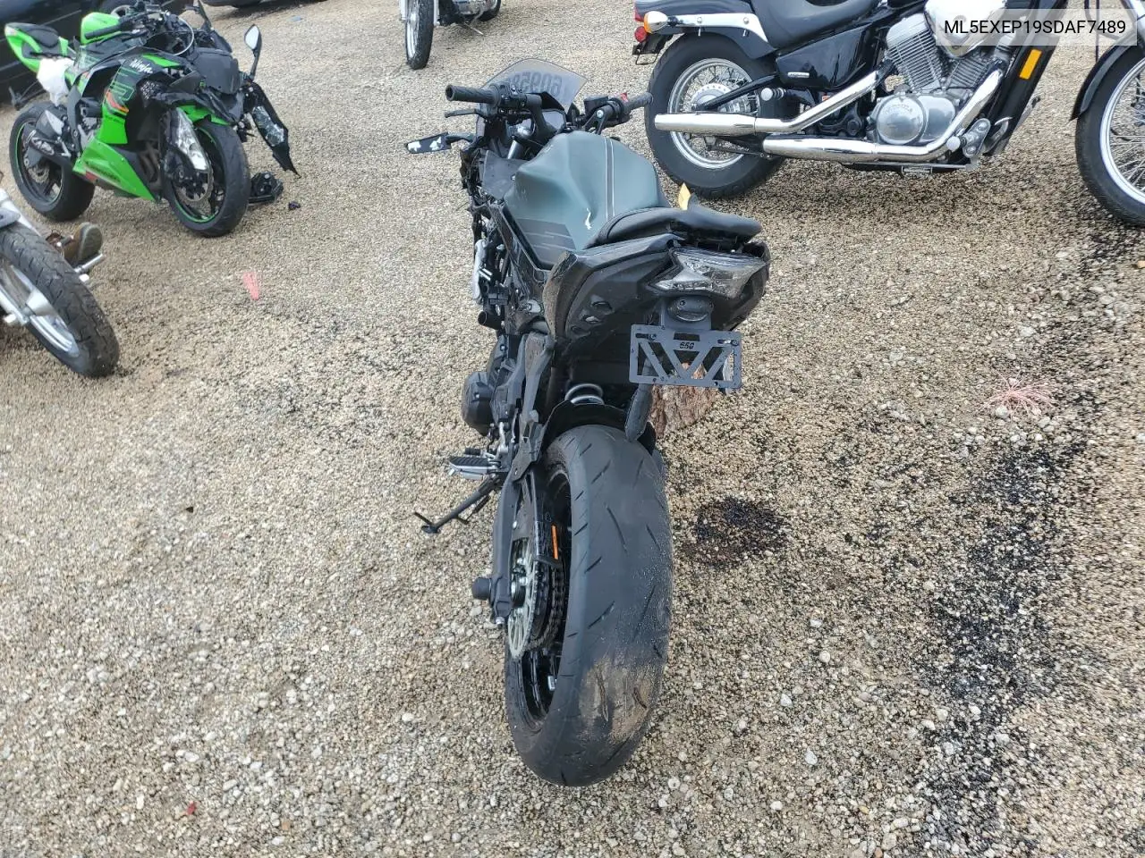 2025 Kawasaki Ex650 P VIN: ML5EXEP19SDAF7489 Lot: 60958645