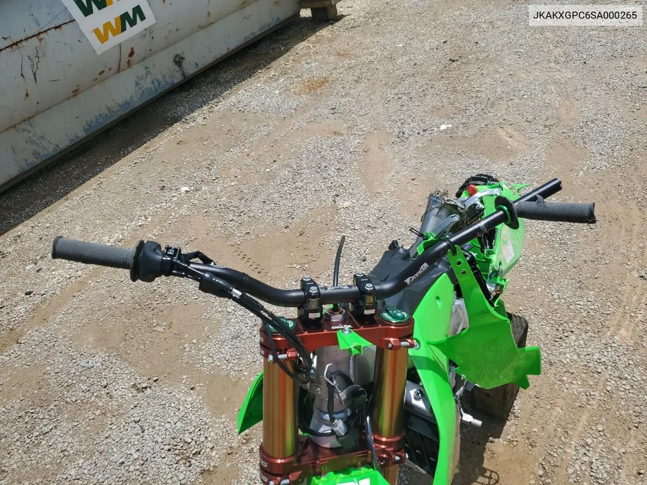2025 Kawasaki Kx450 P VIN: JKAKXGPC6SA000265 Lot: 61802315