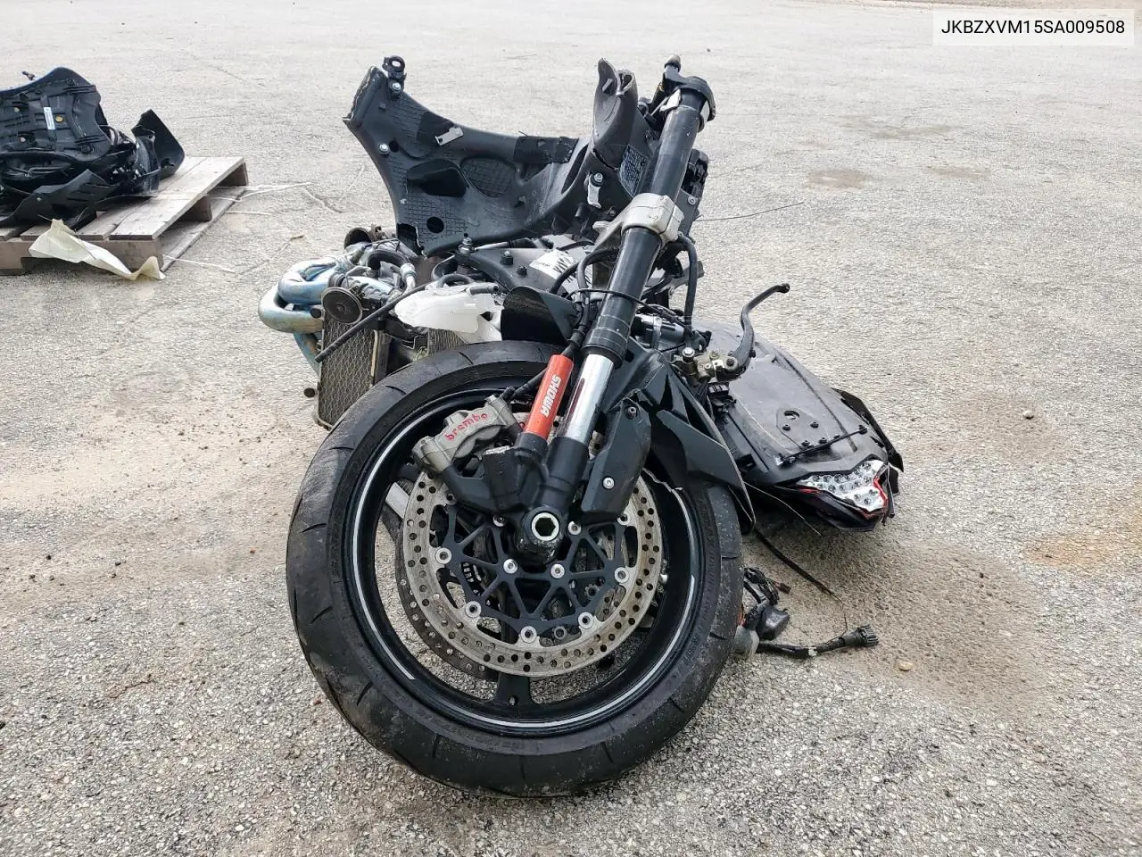 2025 Kawasaki Zx1002 M VIN: JKBZXVM15SA009508 Lot: 63699085