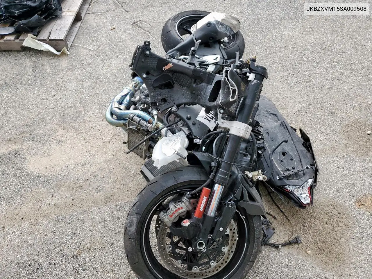 2025 Kawasaki Zx1002 M VIN: JKBZXVM15SA009508 Lot: 63699085