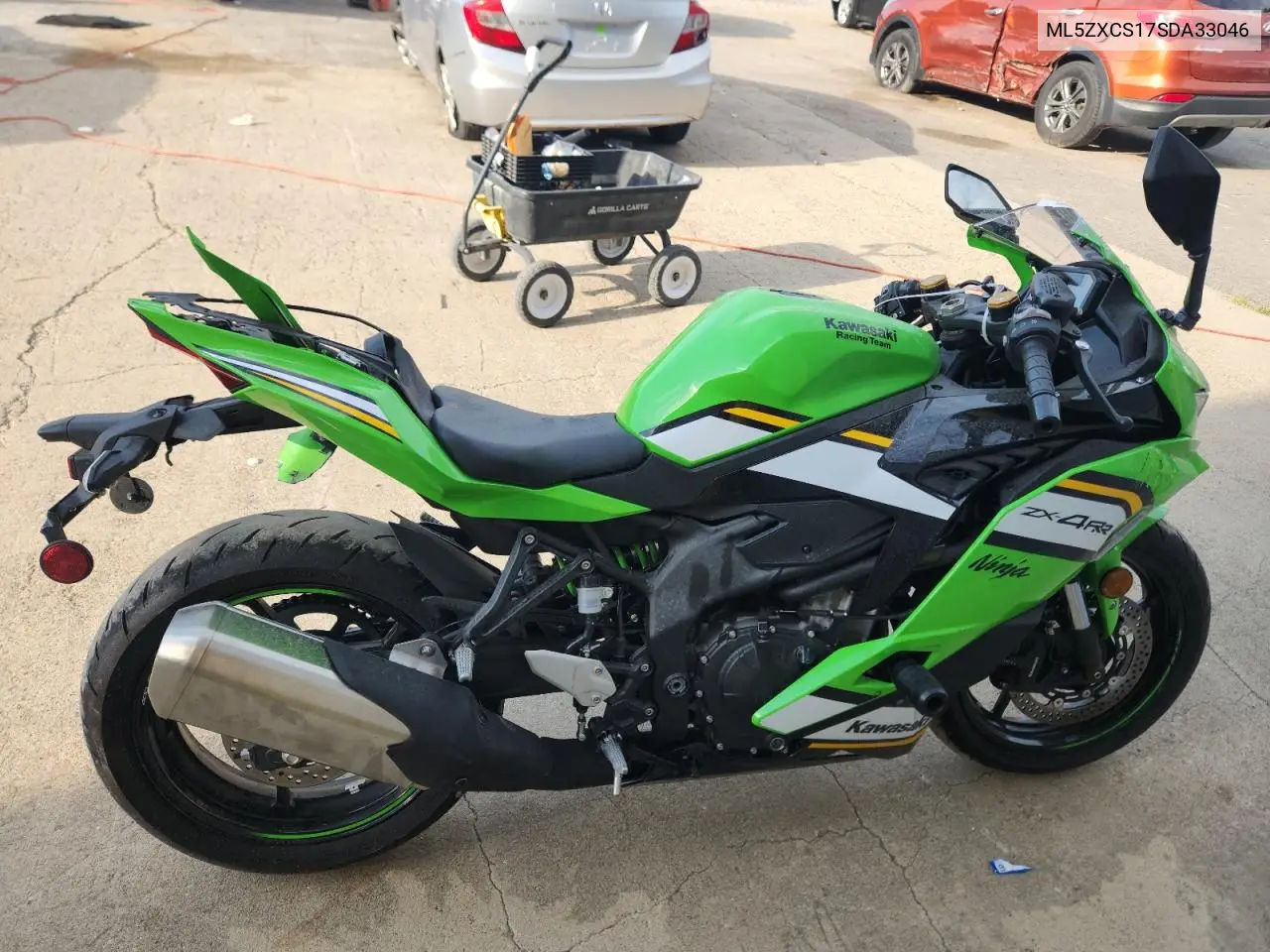 2025 Kawasaki Zx400 S VIN: ML5ZXCS17SDA33046 Lot: 63709305