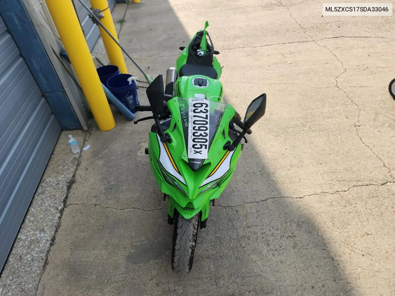 2025 Kawasaki Zx400 S VIN: ML5ZXCS17SDA33046 Lot: 63709305