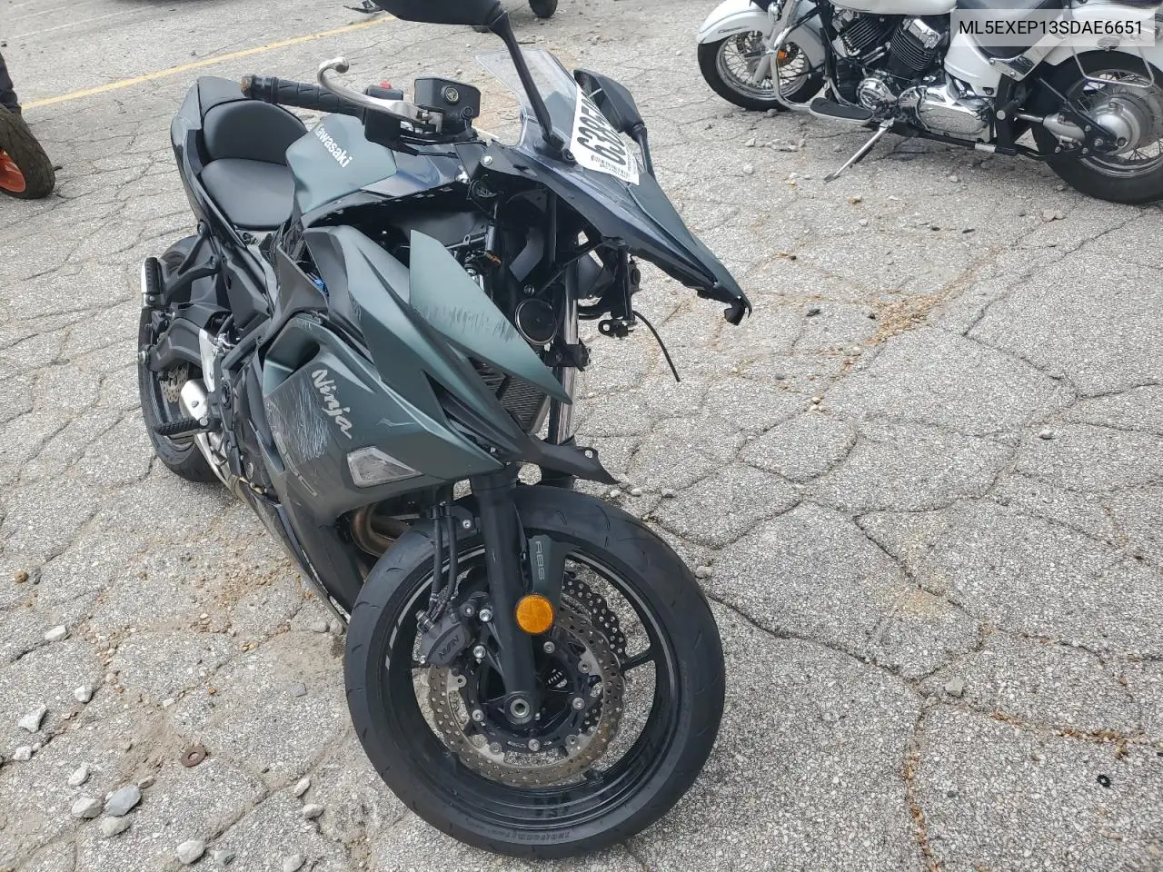 2025 Kawasaki Ex650 P VIN: ML5EXEP13SDAE6651 Lot: 63850235