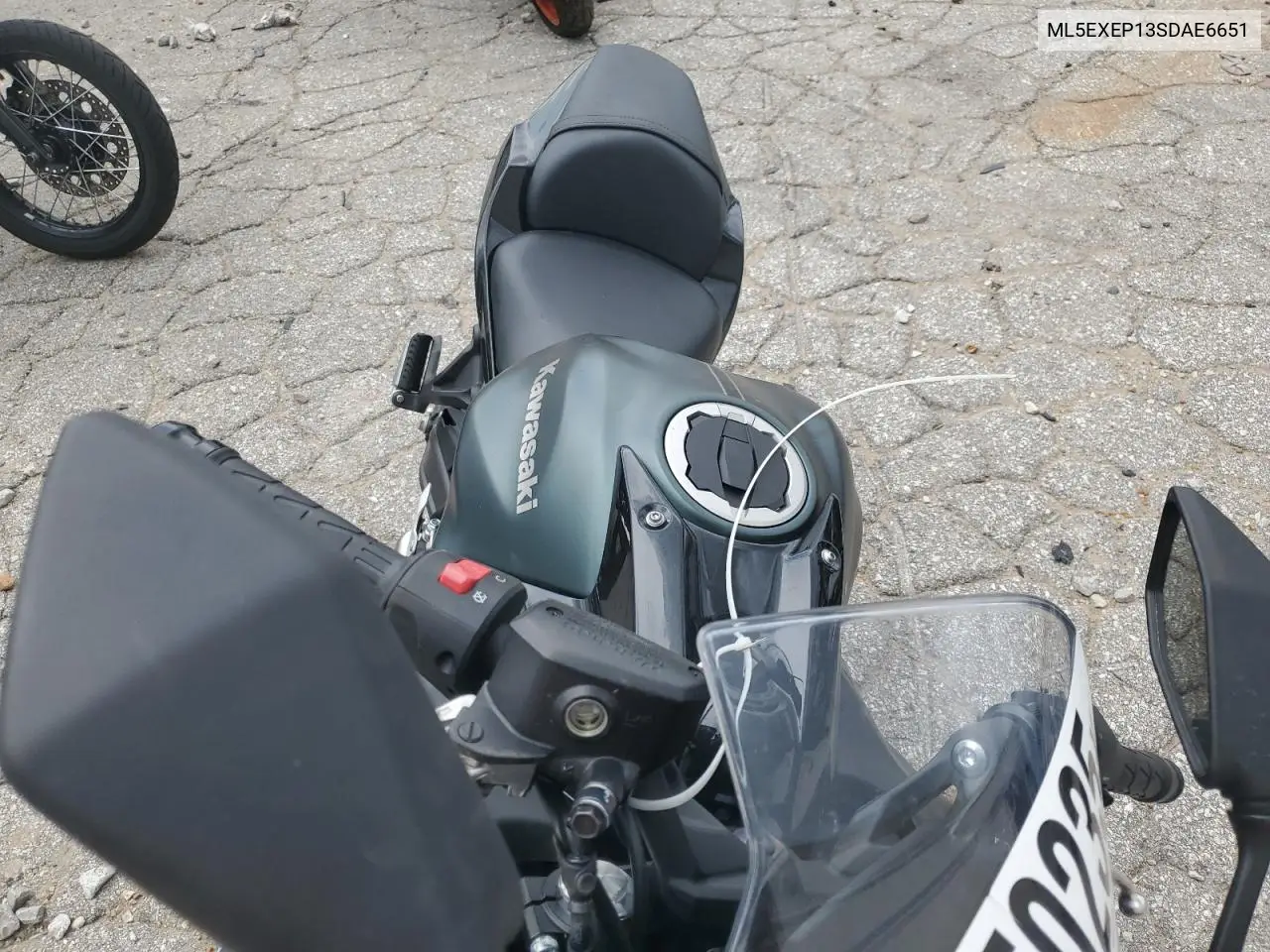 2025 Kawasaki Ex650 P VIN: ML5EXEP13SDAE6651 Lot: 63850235