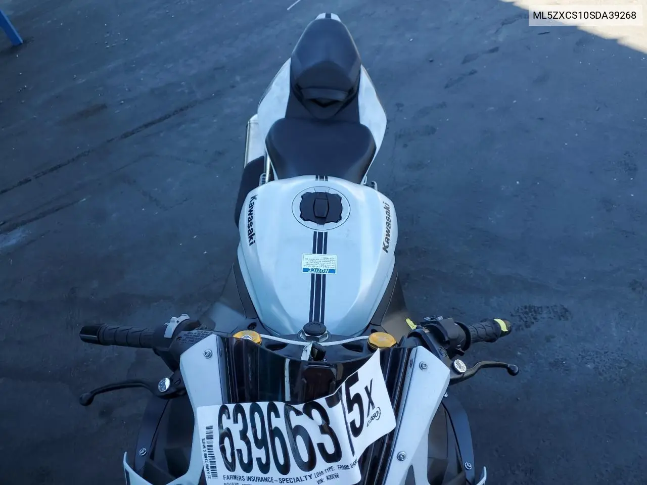 2025 Kawasaki Zx400 S VIN: ML5ZXCS10SDA39268 Lot: 63966375