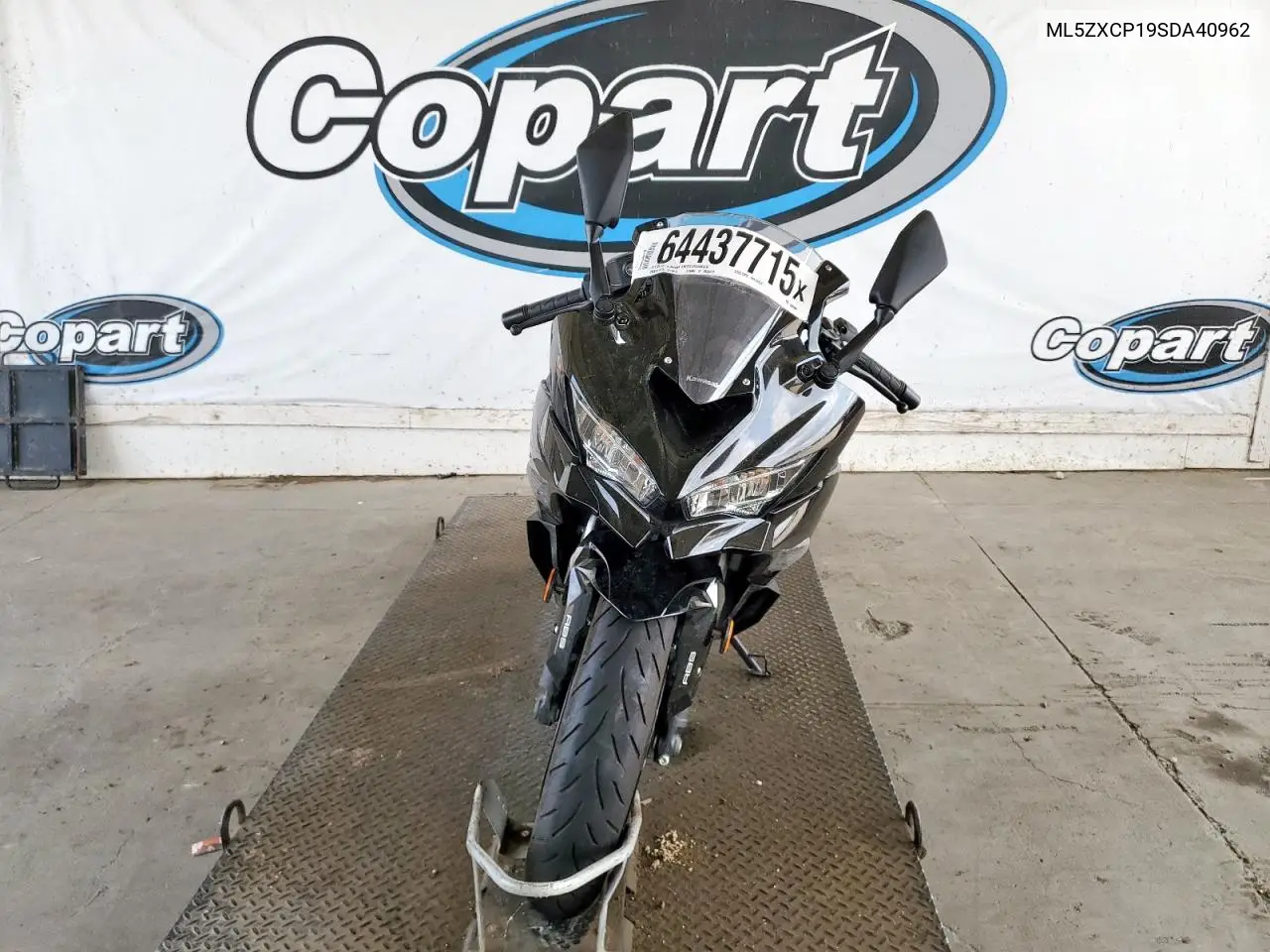 2025 Kawasaki Zx400 P VIN: ML5ZXCP19SDA40962 Lot: 64437715