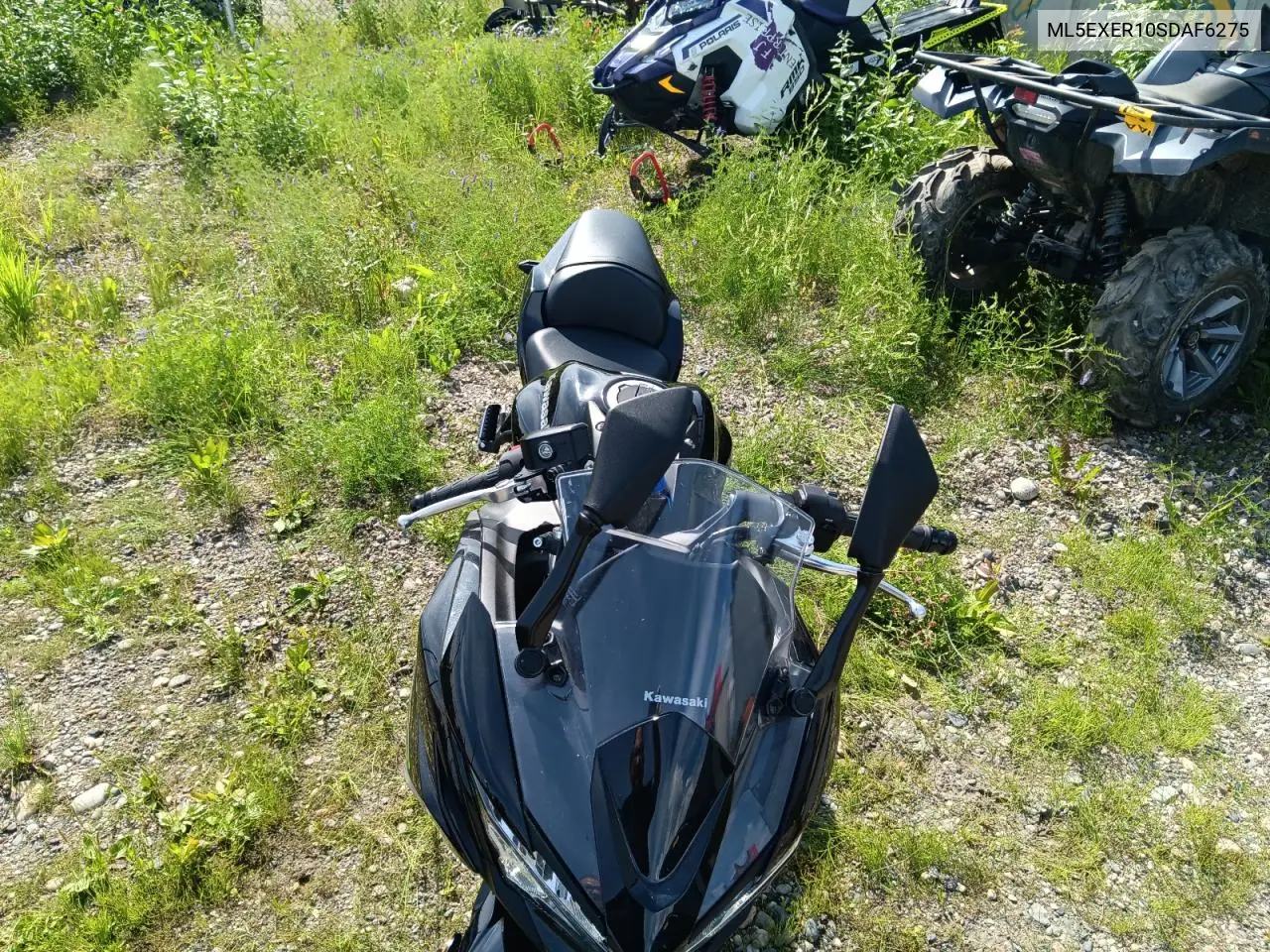 2025 Kawasaki Ex650 R VIN: ML5EXER10SDAF6275 Lot: 64646935