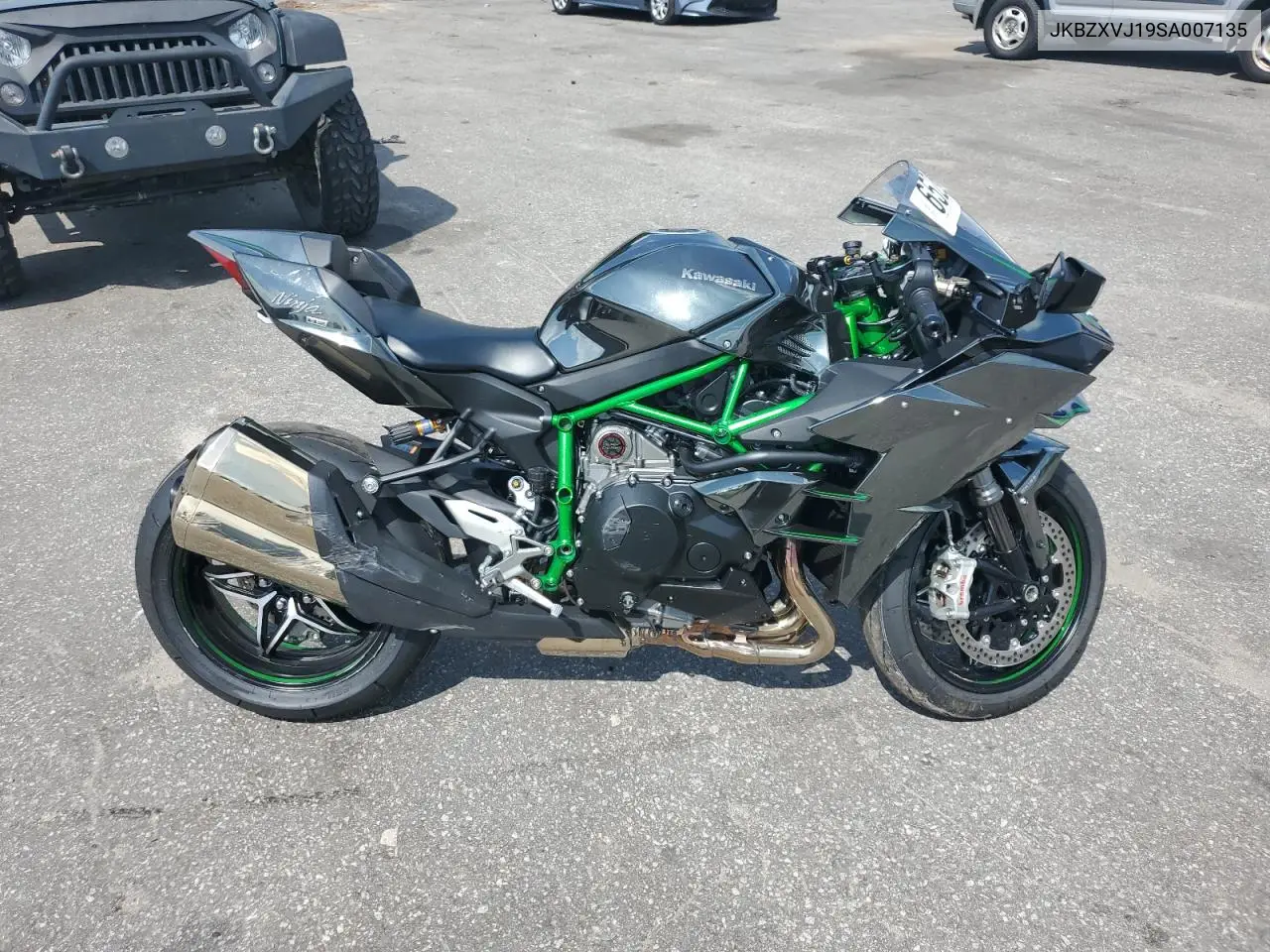 2025 Kawasaki Zx1002 VIN: JKBZXVJ19SA007135 Lot: 65263015