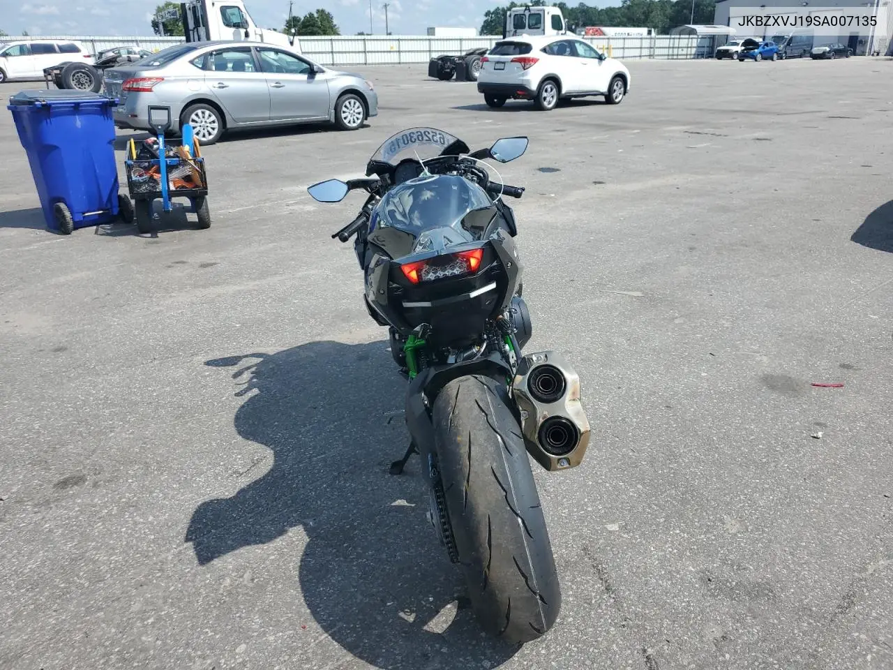 2025 Kawasaki Zx1002 VIN: JKBZXVJ19SA007135 Lot: 65263015