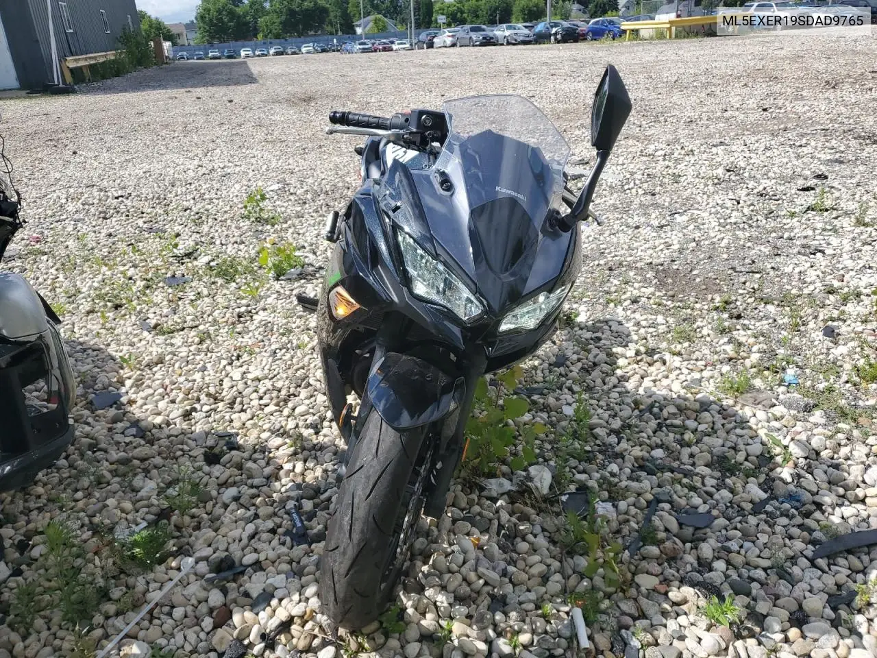 2025 Kawasaki Ex650 R VIN: ML5EXER19SDAD9765 Lot: 65403875