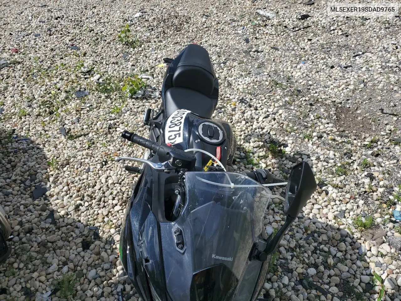 2025 Kawasaki Ex650 R VIN: ML5EXER19SDAD9765 Lot: 65403875