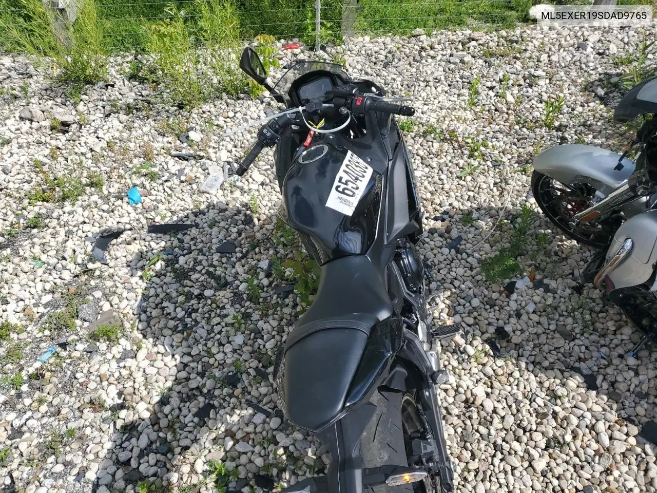 2025 Kawasaki Ex650 R VIN: ML5EXER19SDAD9765 Lot: 65403875