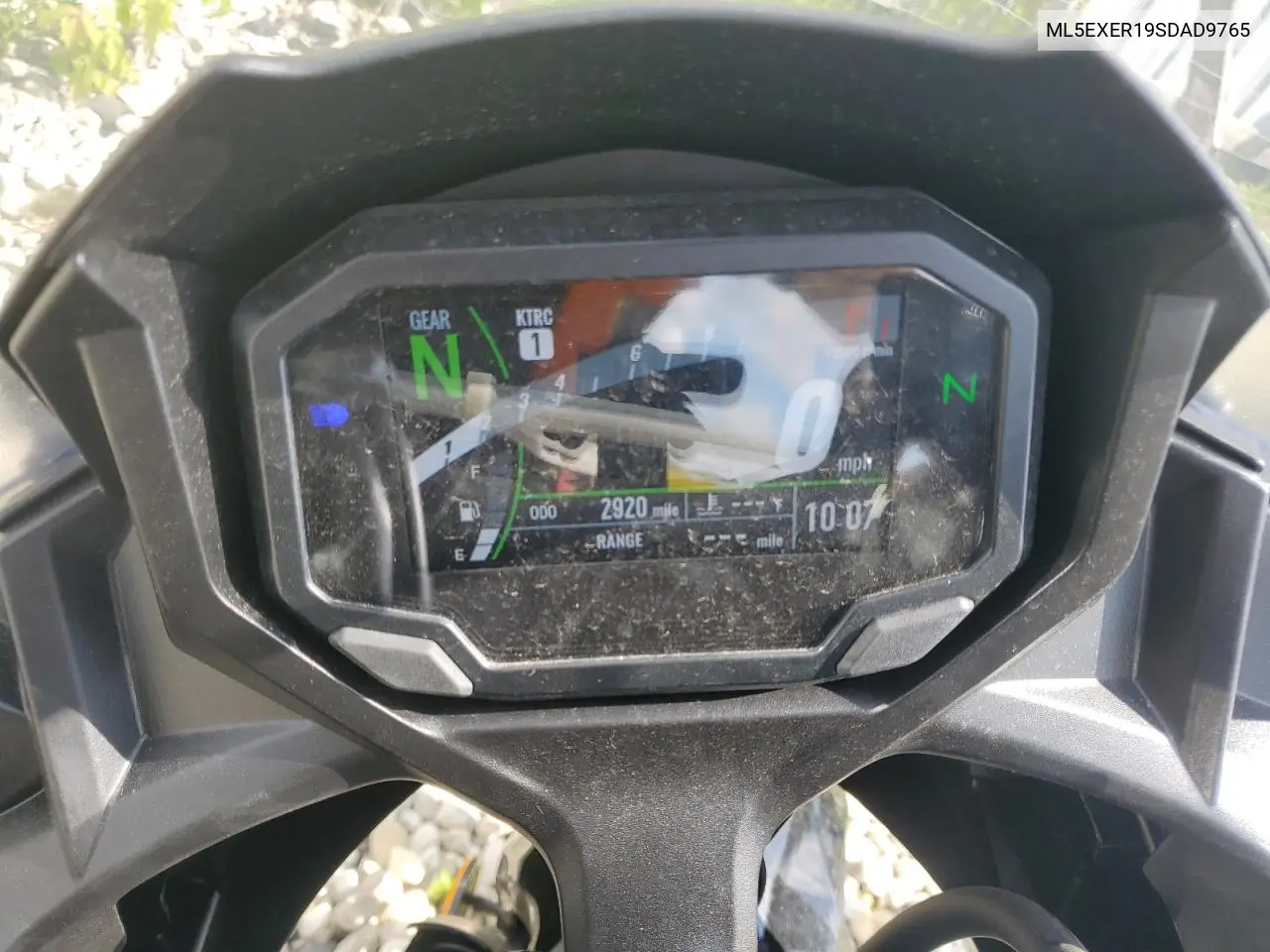 2025 Kawasaki Ex650 R VIN: ML5EXER19SDAD9765 Lot: 65403875