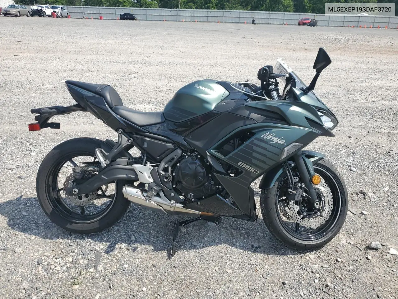 2025 Kawasaki Ex650 P VIN: ML5EXEP19SDAF3720 Lot: 65449905