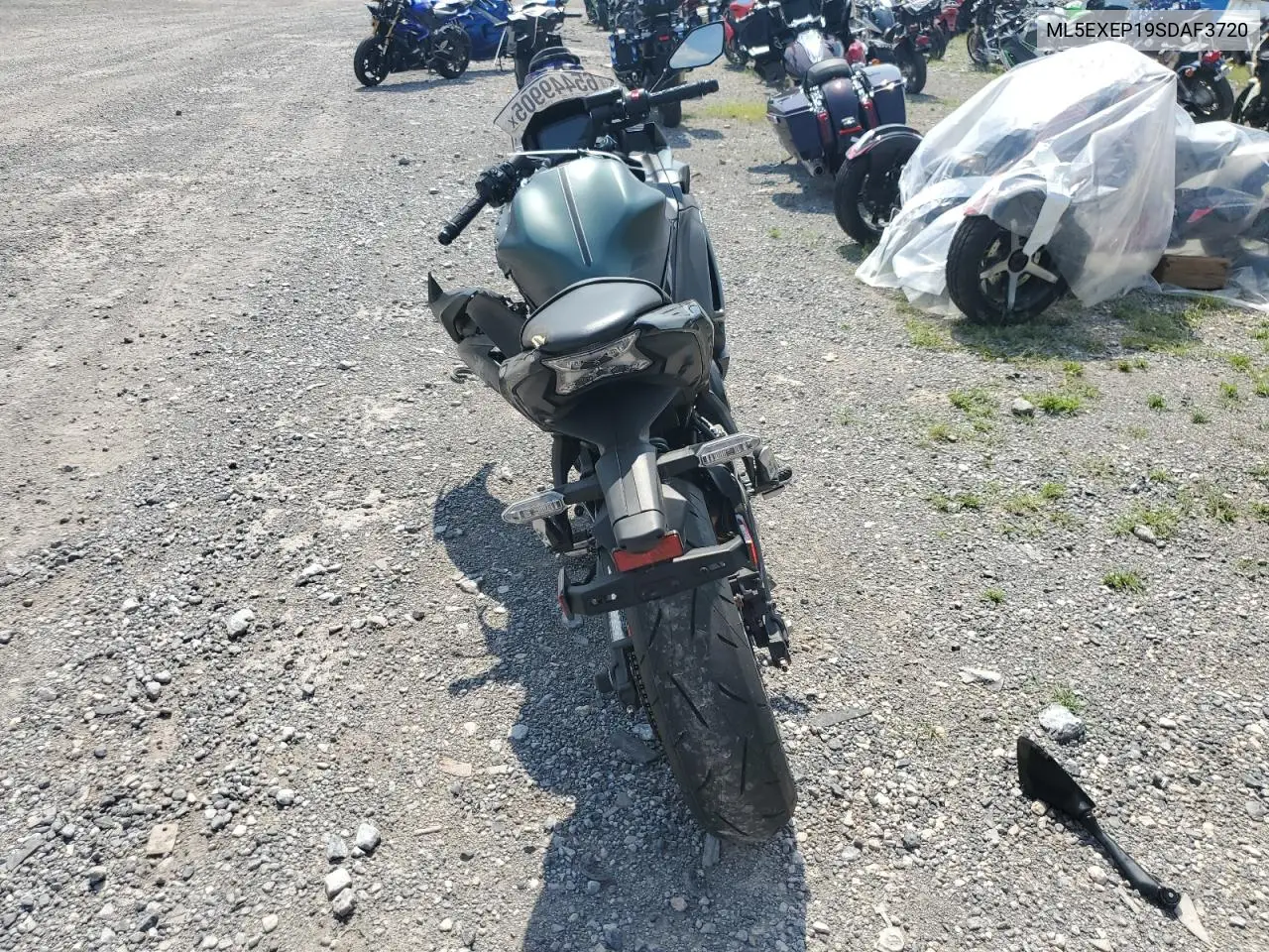 2025 Kawasaki Ex650 P VIN: ML5EXEP19SDAF3720 Lot: 65449905