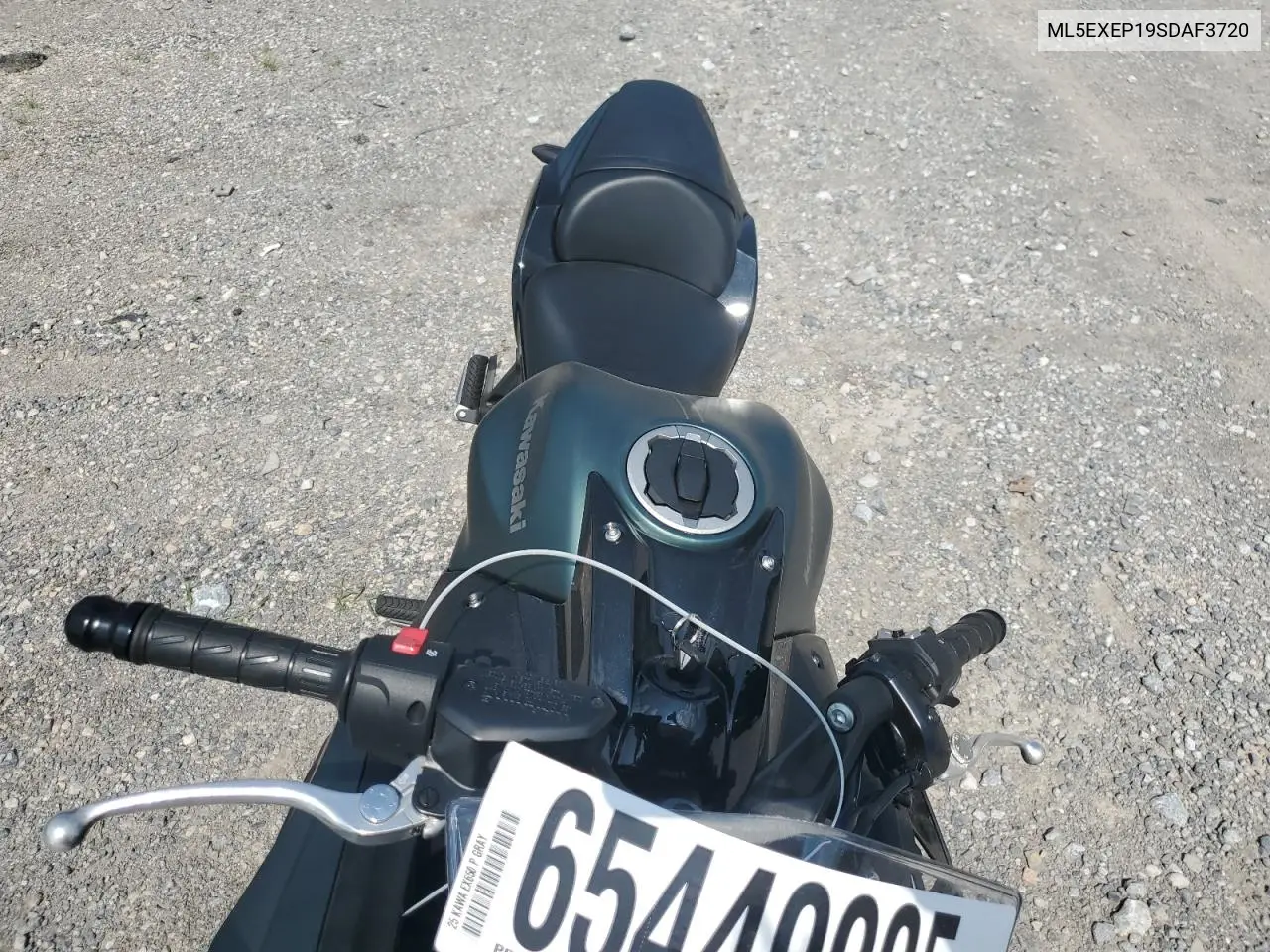2025 Kawasaki Ex650 P VIN: ML5EXEP19SDAF3720 Lot: 65449905