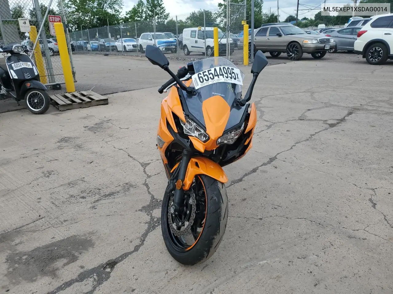 2025 Kawasaki Ex650 P VIN: ML5EXEP1XSDAG0014 Lot: 65544995