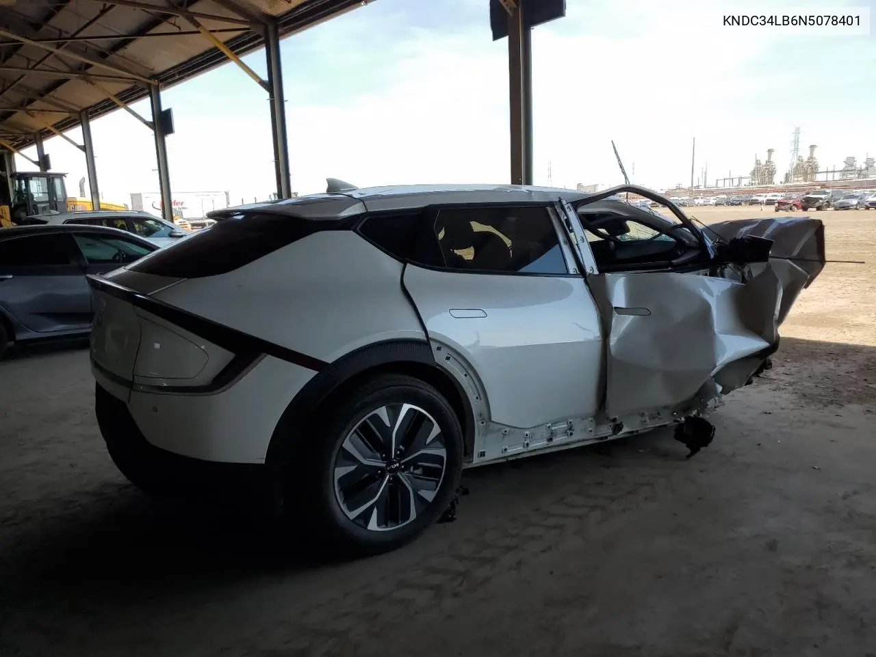 2022 Kia Ev6 Light VIN: KNDC34LB6N5078401 Lot: 52216285