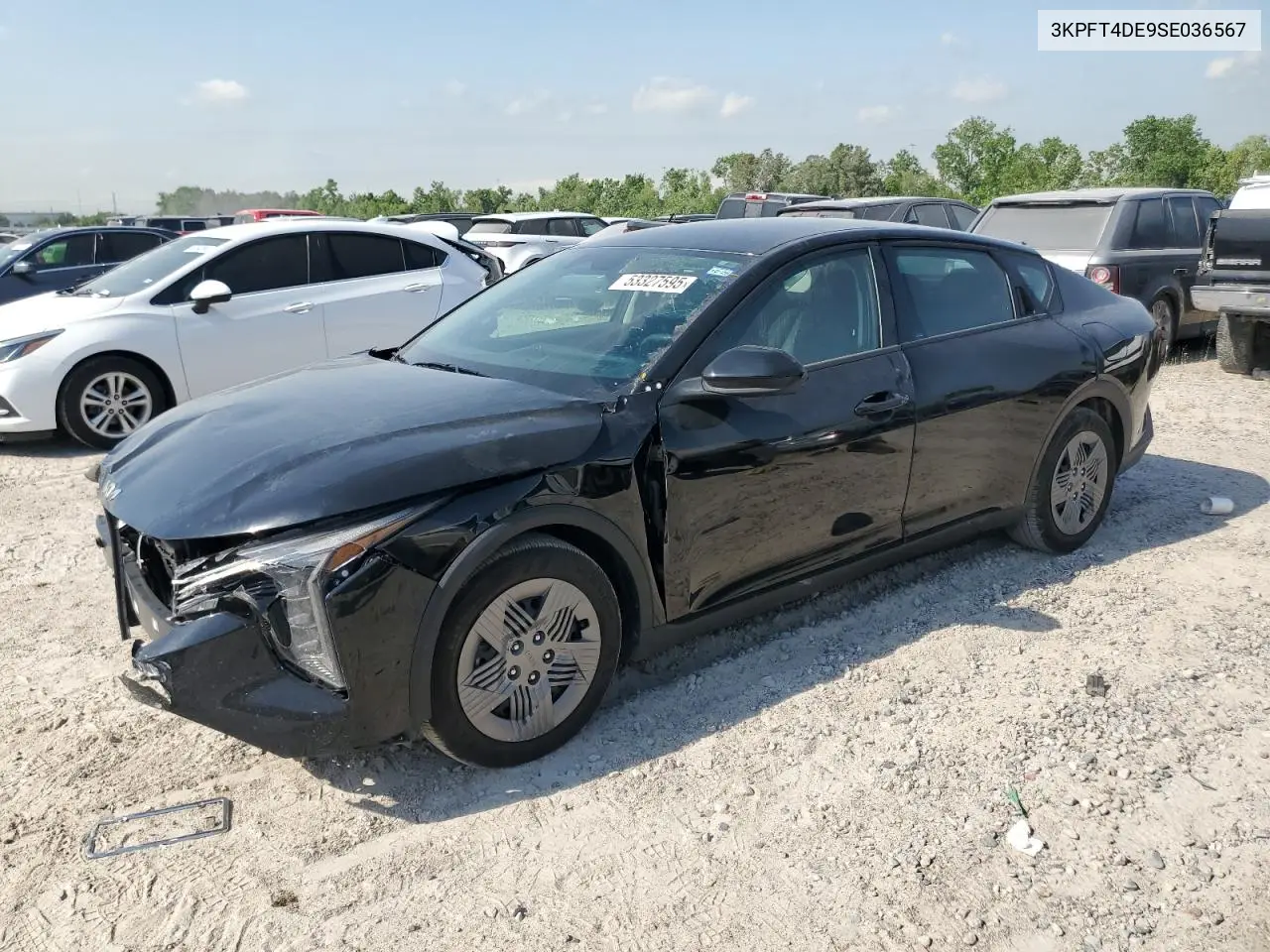 2025 Kia K4 Lx VIN: 3KPFT4DE9SE036567 Lot: 53327595