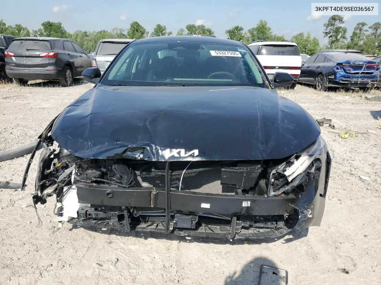 2025 Kia K4 Lx VIN: 3KPFT4DE9SE036567 Lot: 53327595