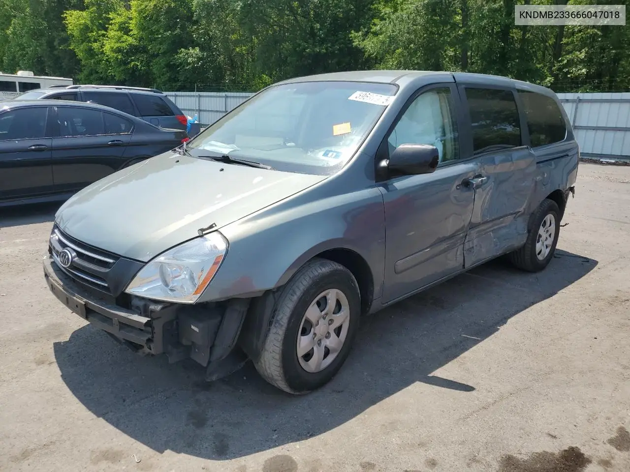 2006 Kia Sedona Ex VIN: KNDMB233666047018 Lot: 59697915