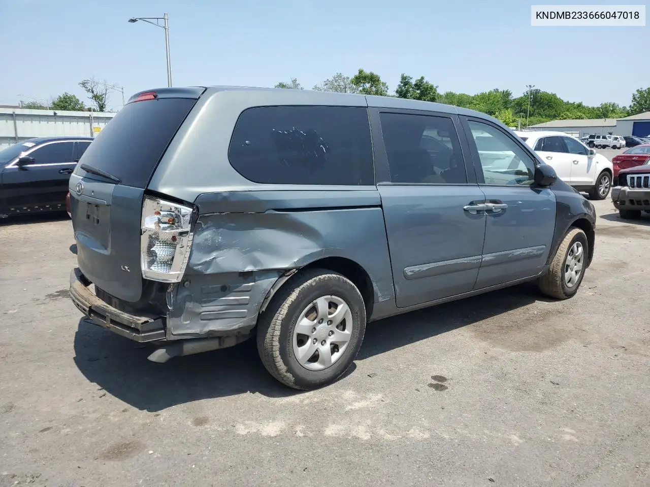 2006 Kia Sedona Ex VIN: KNDMB233666047018 Lot: 59697915