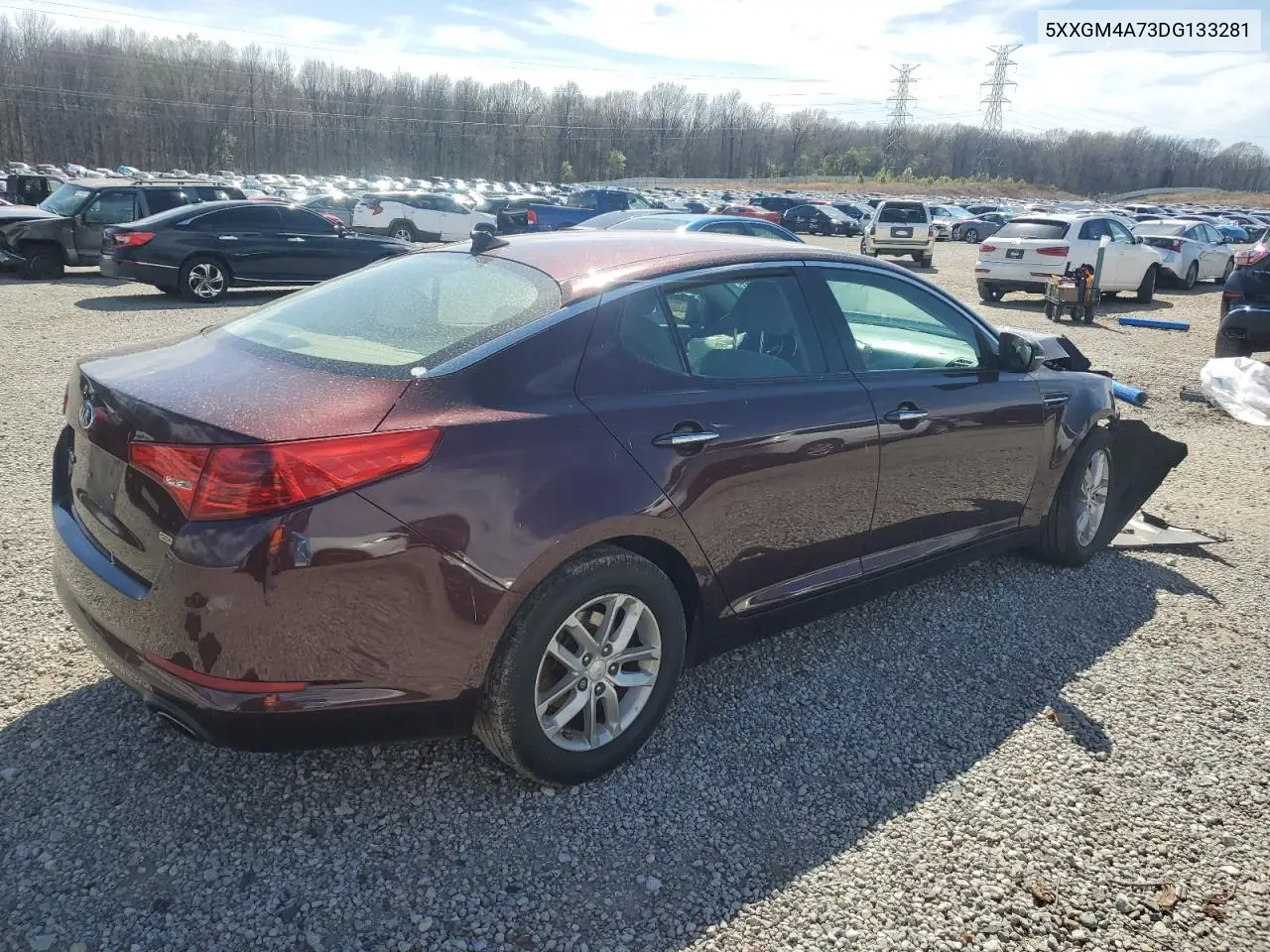 2013 Kia Optima Lx VIN: 5XXGM4A73DG133281 Lot: 49608815