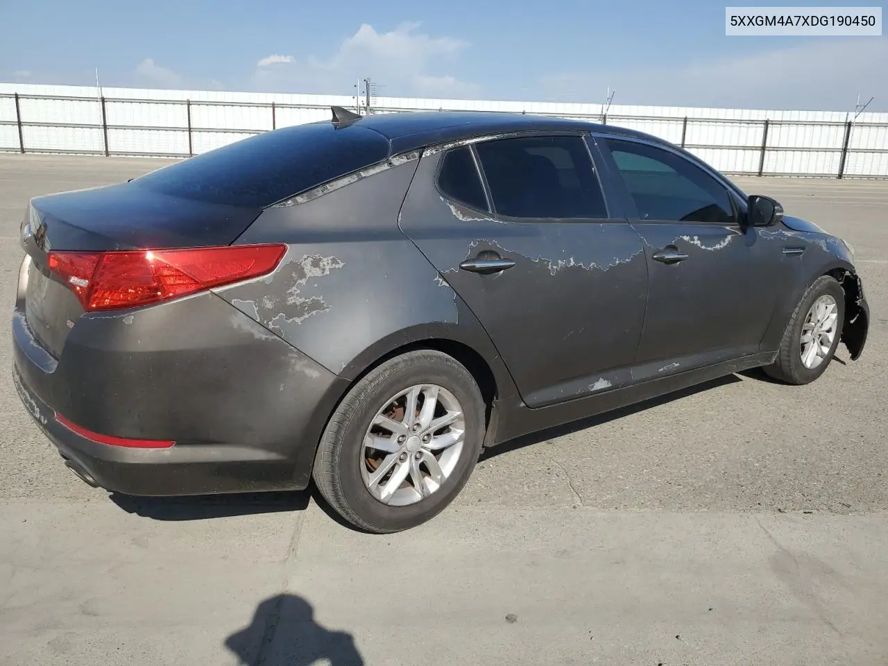 2013 Kia Optima Lx VIN: 5XXGM4A7XDG190450 Lot: 55164325