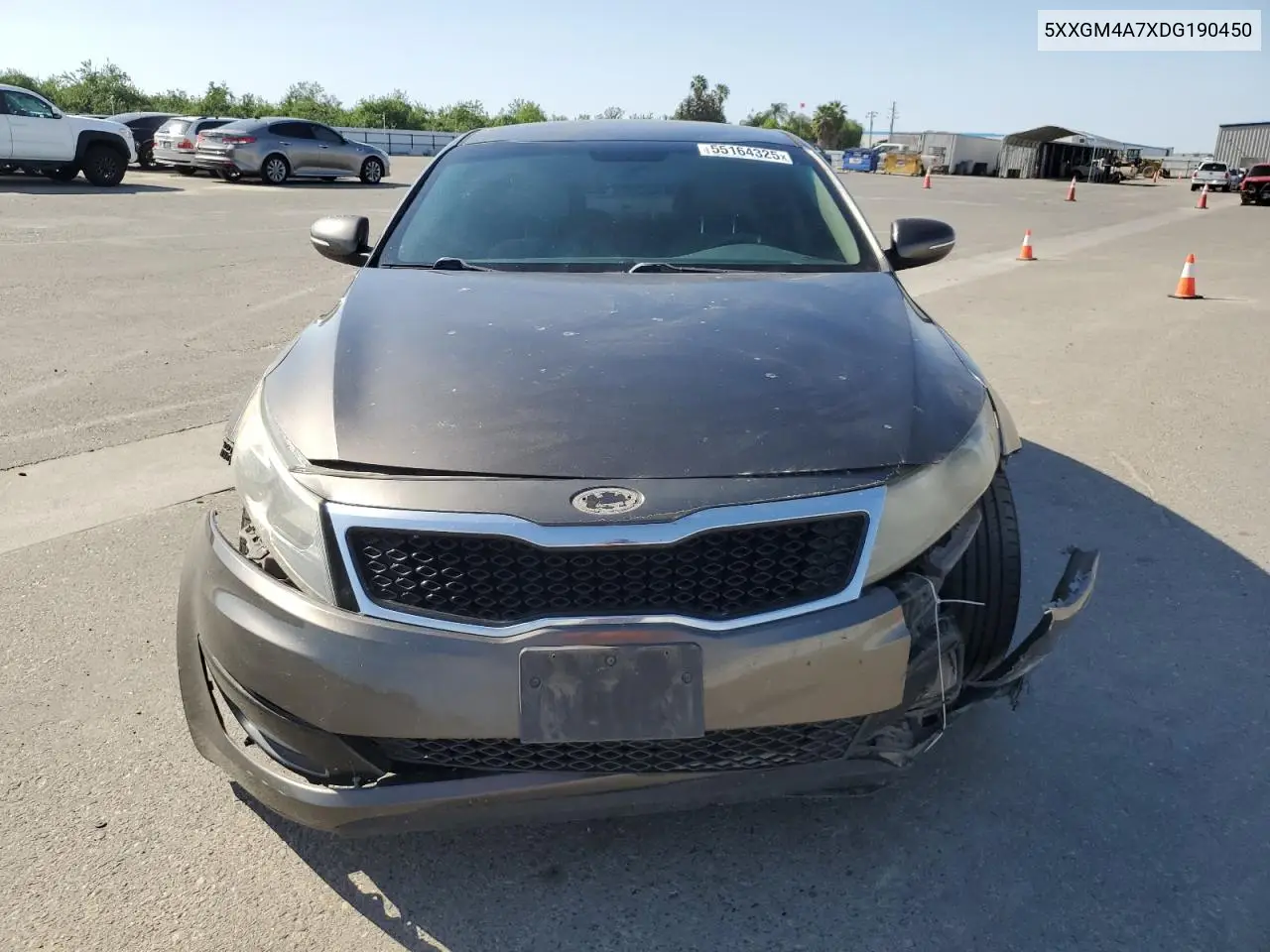 2013 Kia Optima Lx VIN: 5XXGM4A7XDG190450 Lot: 55164325