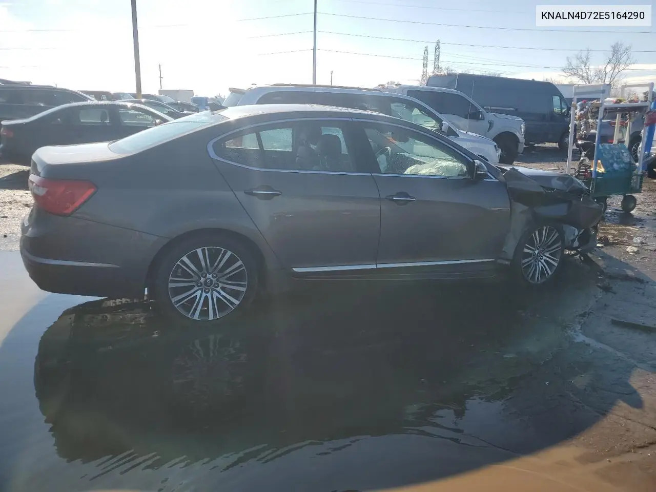 2014 Kia Cadenza Premium VIN: KNALN4D72E5164290 Lot: 46880435