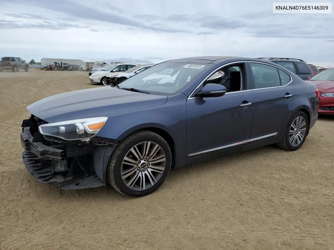2014 Kia Cadenza Premium VIN: KNALN4D76E5146309 Lot: 48039365