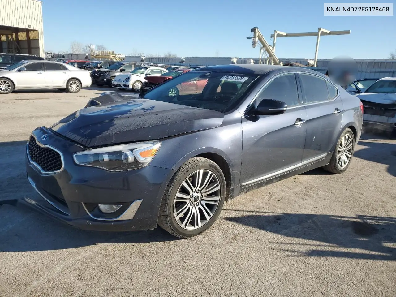2014 Kia Cadenza Premium VIN: KNALN4D72E5128468 Lot: 51140155