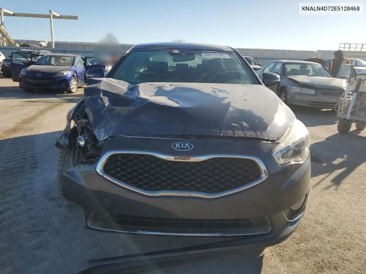 2014 Kia Cadenza Premium VIN: KNALN4D72E5128468 Lot: 51140155