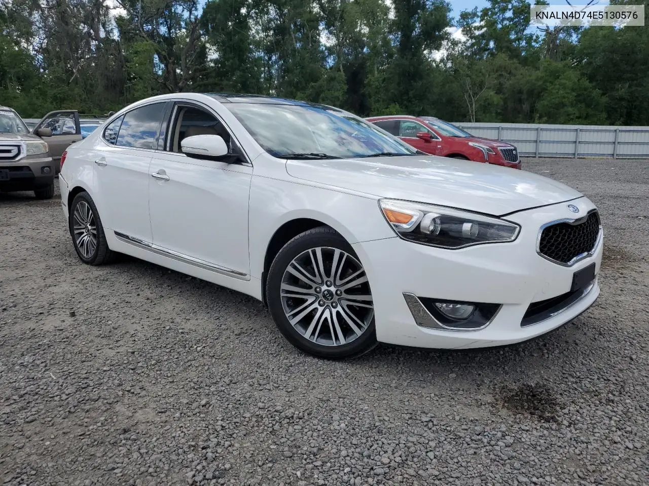 2014 Kia Cadenza Premium VIN: KNALN4D74E5130576 Lot: 52879265
