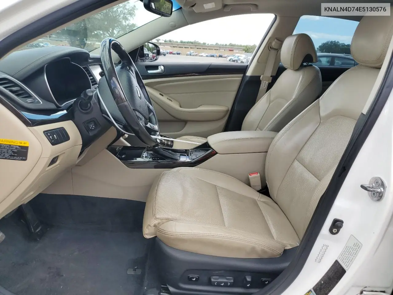2014 Kia Cadenza Premium VIN: KNALN4D74E5130576 Lot: 52879265
