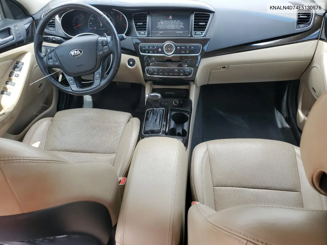 2014 Kia Cadenza Premium VIN: KNALN4D74E5130576 Lot: 52879265