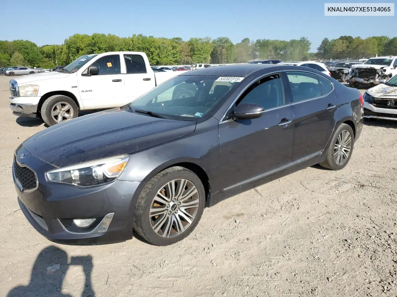 2014 Kia Cadenza Premium VIN: KNALN4D7XE5134065 Lot: 53202315