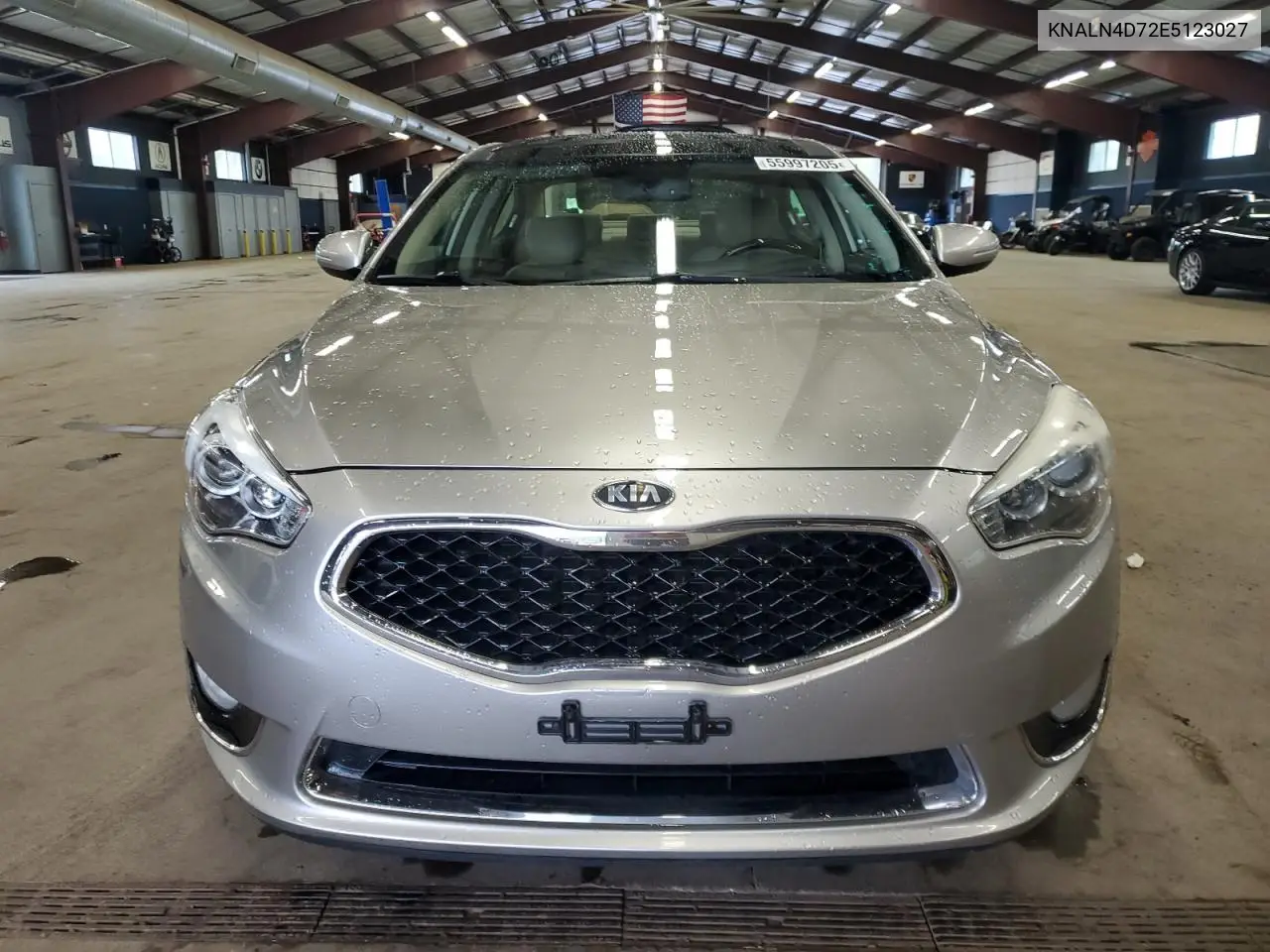 2014 Kia Cadenza Premium VIN: KNALN4D72E5123027 Lot: 55997205