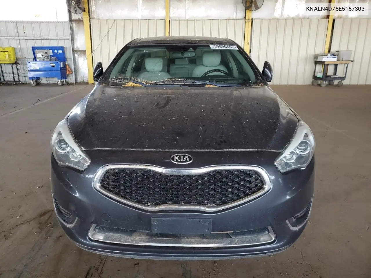 2014 Kia Cadenza Premium VIN: KNALN4D75E5157303 Lot: 56990495