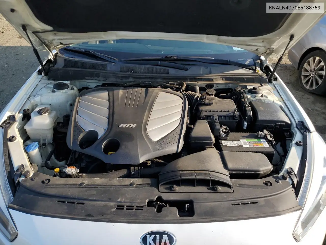 2014 Kia Cadenza Premium VIN: KNALN4D70E5138769 Lot: 59087025