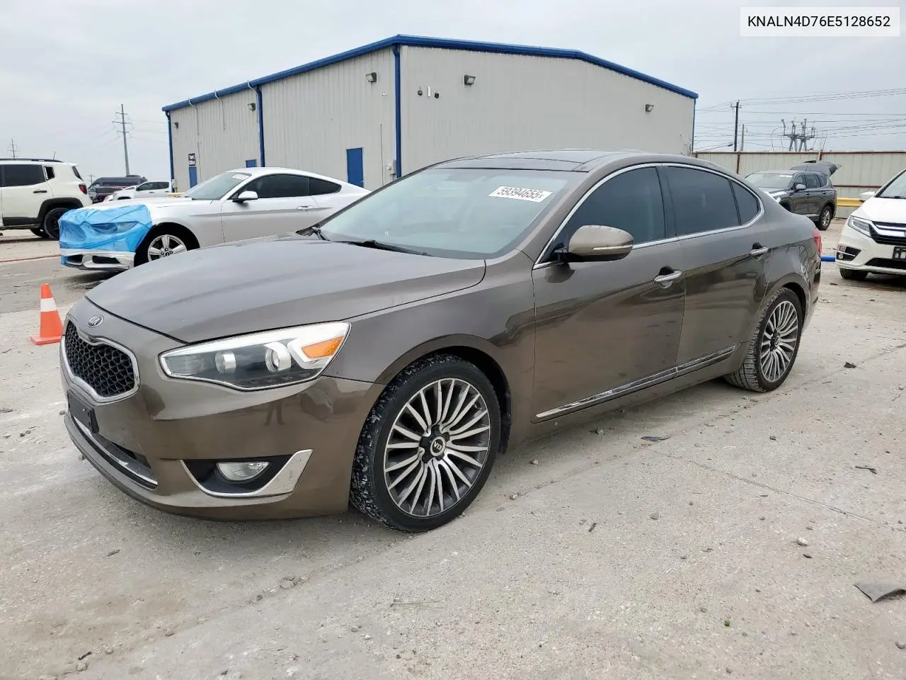 2014 Kia Cadenza Premium VIN: KNALN4D76E5128652 Lot: 59394655